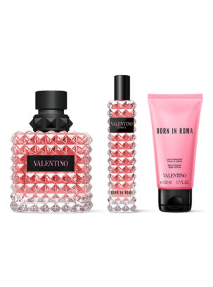 Perfume Valentino Born in Roma Donna EDP Mujer 100 ml + EDP 15 ml + Body Lotion 50 ml,,hi-res