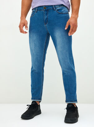Jeans Custom Fit Focalizado,Azul,hi-res