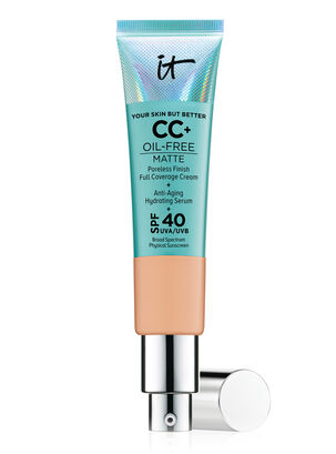 Base de Maquillaje Antiedad Your Skin But Better CC+ Oil Free SPF 40+ Medium Tan,Medium Tan,hi-res