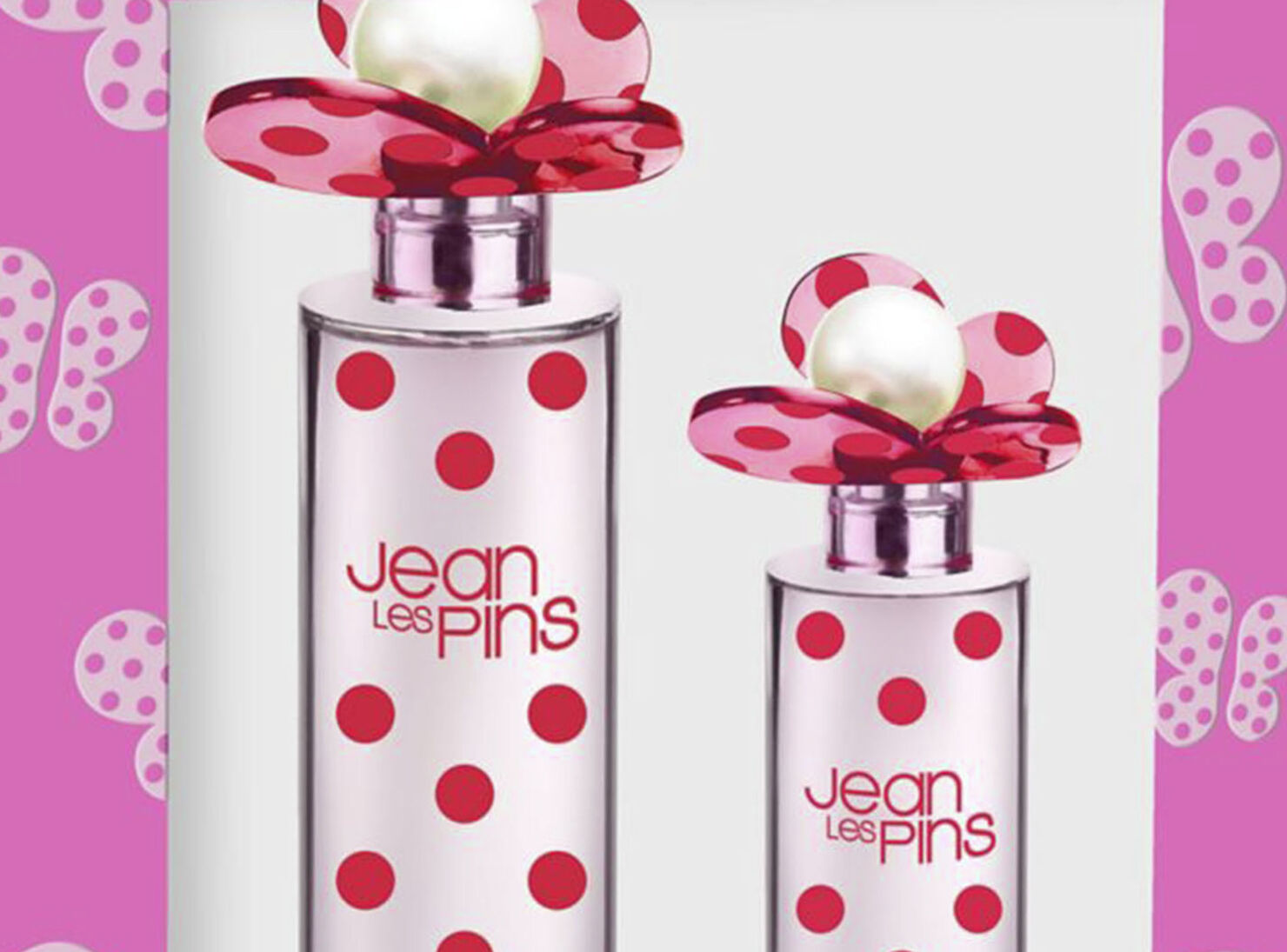 Set Perfumes Jean Les Pins Red Passion 100 Ml Miniatura