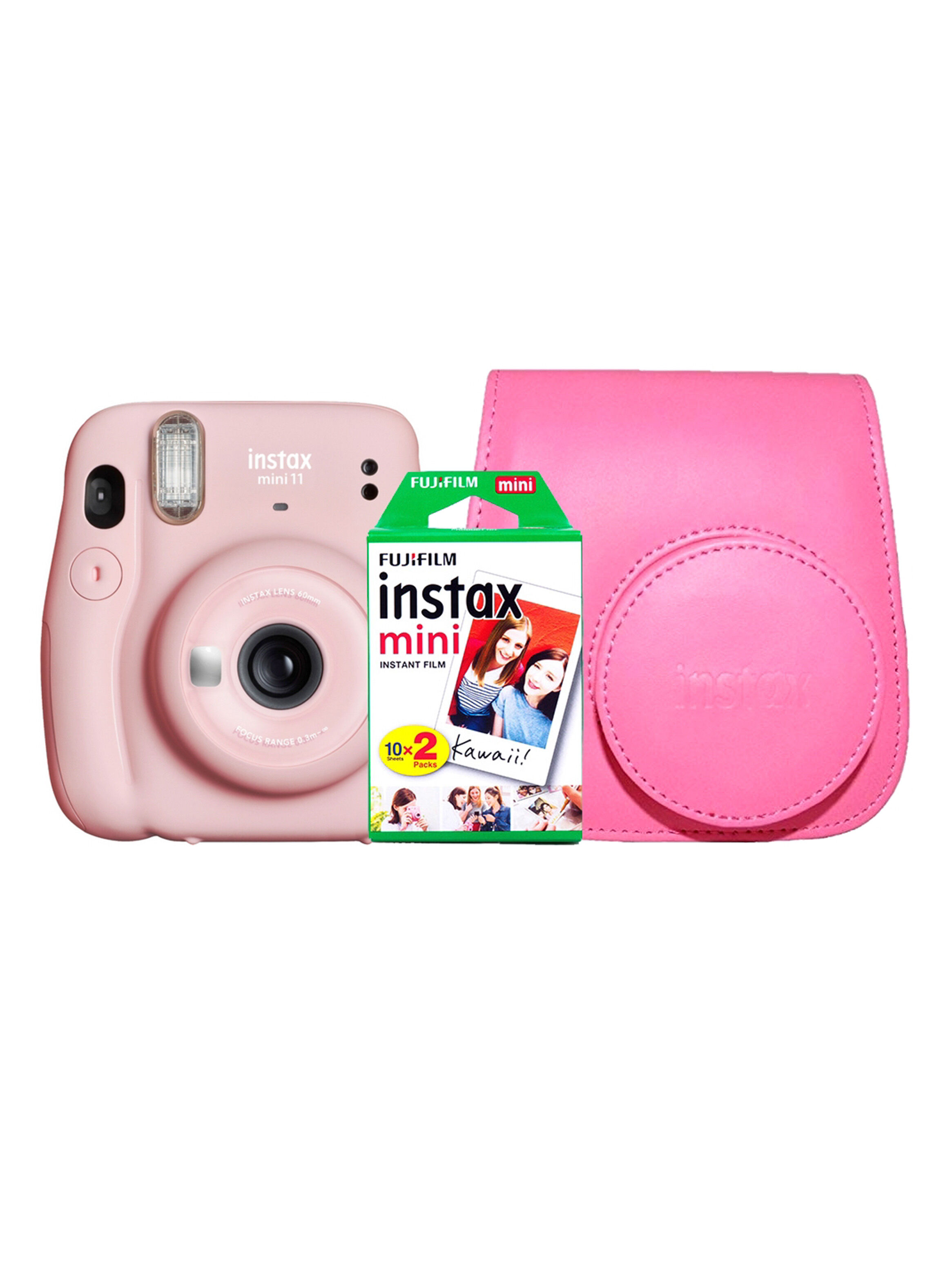 Cámara Instantánea Fujifilm Instax Mini 9 con Flash a Pila - Flamingo Pink