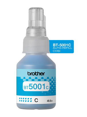 Botella Brother Cyan BT5001C                         ,,hi-res