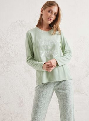 Pijama Con Calcetines Pack Mamá,Diseño 1,hi-res