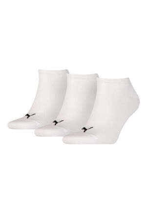 Calcetines Invisible Sneaker 3P Blanco Unisex,Blanco,hi-res