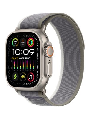 Apple Watch Ultra 2 GPS + Cellular Titanio 49mm Correa Loop Trail Verde/Gris Talla S/M,,hi-res
