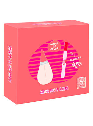 Set Perfume Gotas de Color EDT Mujer 50 ml + Megaspritzer 10 ml,,hi-res