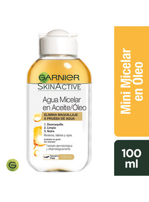 Agua Garnier Skin Active Micelar en Óleo 100 ml                      ,,hi-res