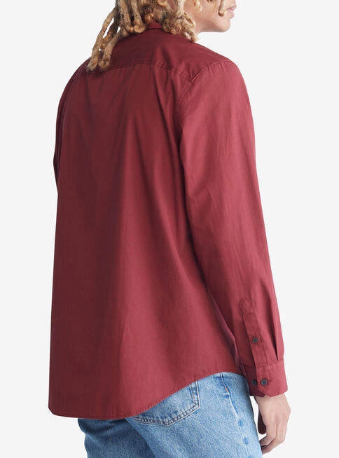 Camisa Regular Fit Easy Shirt,Rojo,hi-res