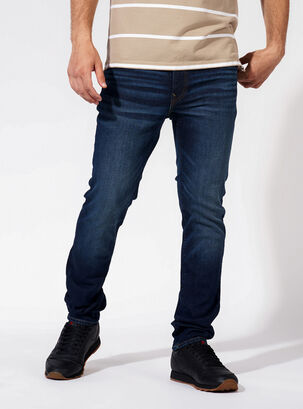 Jeans estilo Denim AirFlex Slim Jean,Azul,hi-res