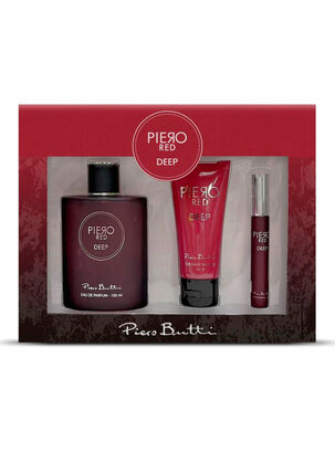 Set Perfume Piero Red Deep EDP 100 ml + Perfumero + After Shave,,hi-res