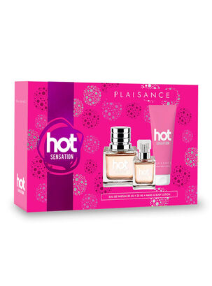 Perfume Hot Sensation EDP Mujer 100 ml + 30 ml + Body Lotion,,hi-res