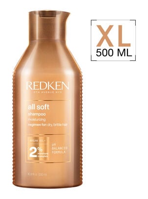 Shampoo XL Hidratante Cabello Seco All Soft 500ml,,hi-res