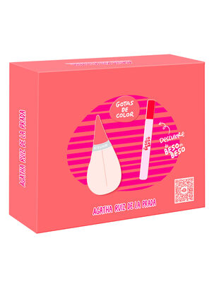 Set Perfume Gotas de Color EDT Mujer 100 ml + Megaspritzer 10 ml,,hi-res
