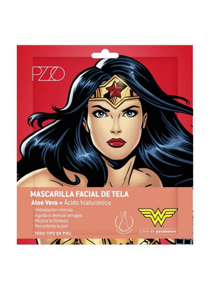 Mascarilla Facial de Tela Wonder Woman Aloe,,hi-res