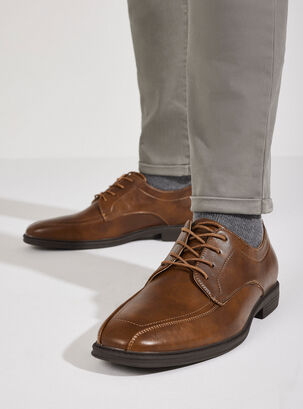 Zapato Formal Design Pespuntes  Hombre,Café Oscuro,hi-res