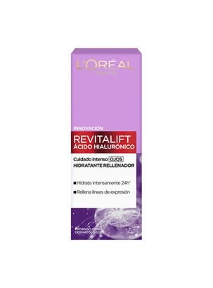 Crema Dermo Expertise L'Oréal Paris Revitalift Acido Hialuronico Ojos 15 ml                     ,,hi-res