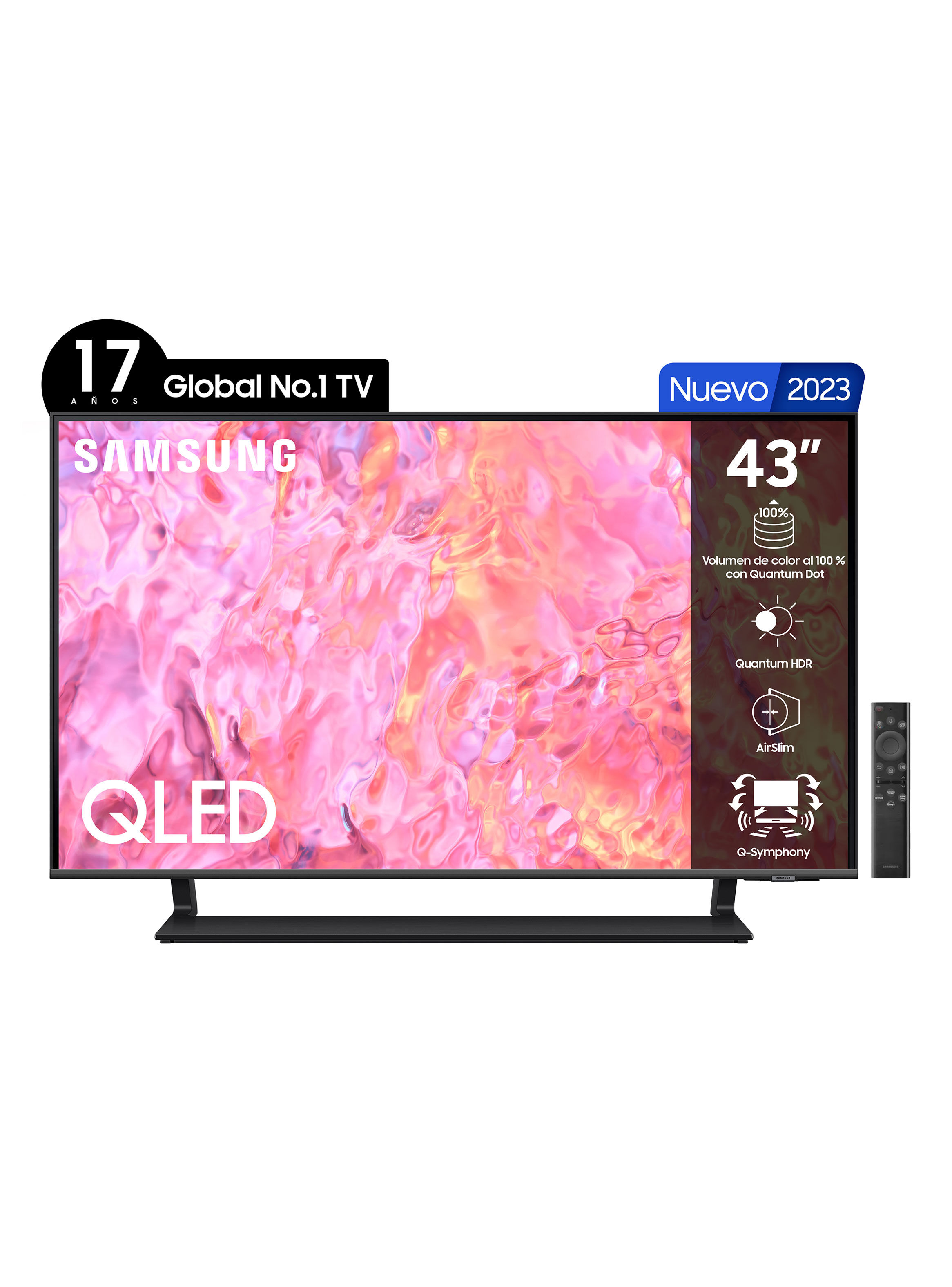 Smart TV QLED 4K 43 Samsung Q65C 2023 - Smart TV