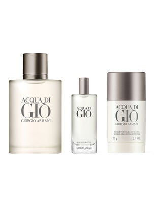 Set Perfume Acqua Di Gio EDT Hombre 100ml + 15ml + Desodorante Giorgio Armani,,hi-res