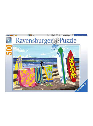 Ravensburger Puzzle Surf en la playa 500 piezas Caramba,,hi-res