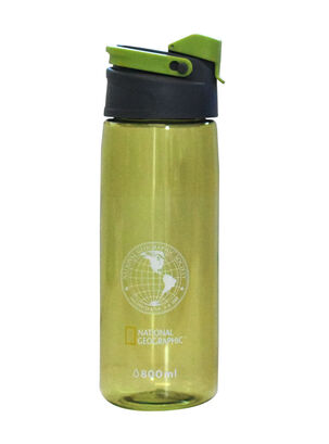 Botella National Geographic Plástica 800 ml Verde 23.5 cm,,hi-res