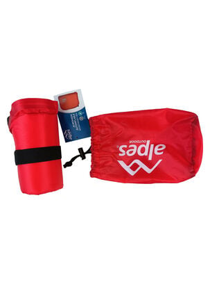 Almohada Autoinflable Camping Roja,,hi-res