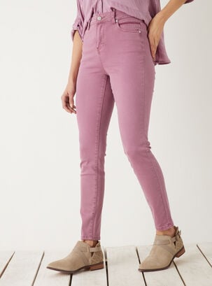Jeans Skinny Color,Rosado,hi-res