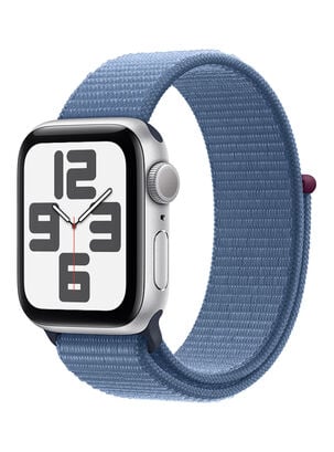 Apple Watch SE GPS 40mm Caja Aluminio Color Plata y Correa Loop Azul,,hi-res