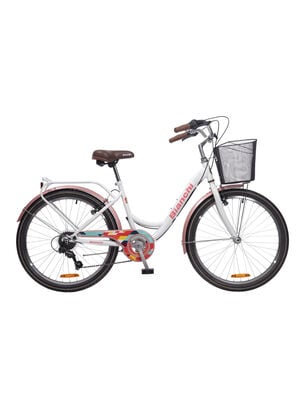 Bicicleta Paseo de Mujer Gama City Roja Aro 26