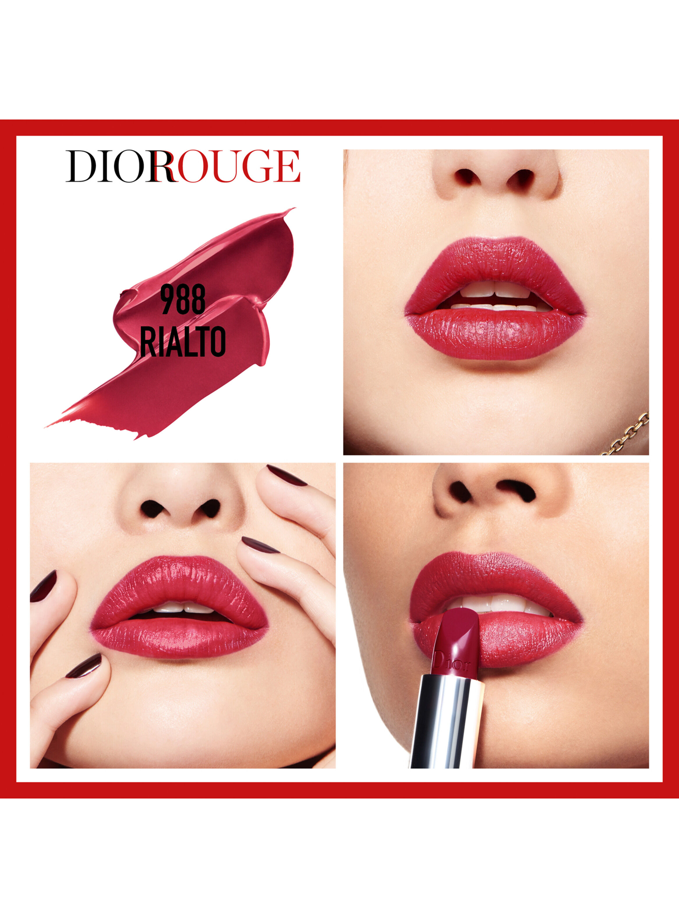 dior rouge 988