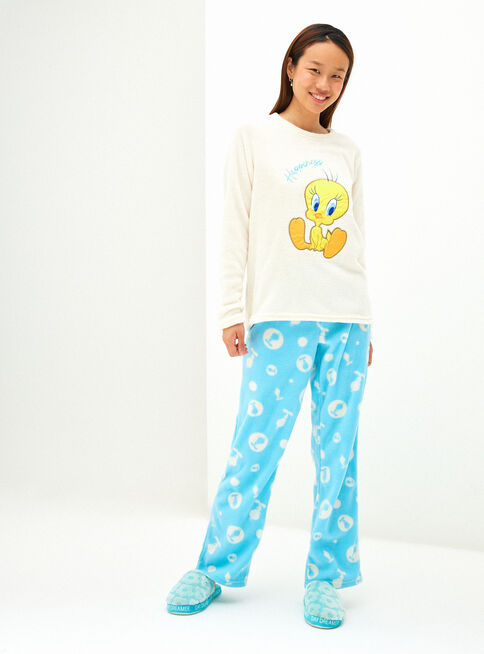 Pijama Licencia Looney Toons,Natural,hi-res