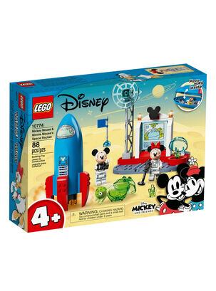  Bloque Lego Cohete Espacial De Mickey Mouse Y Minnie Mouse,,hi-res