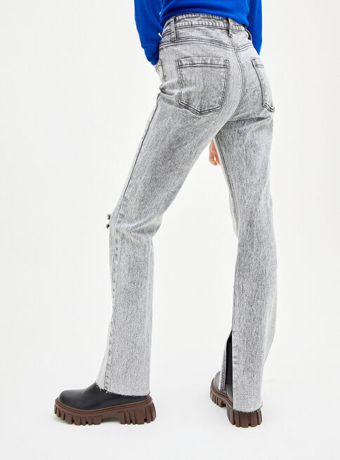 Jeans%20%20Flare%20Fit%2CGris%2Chi-res