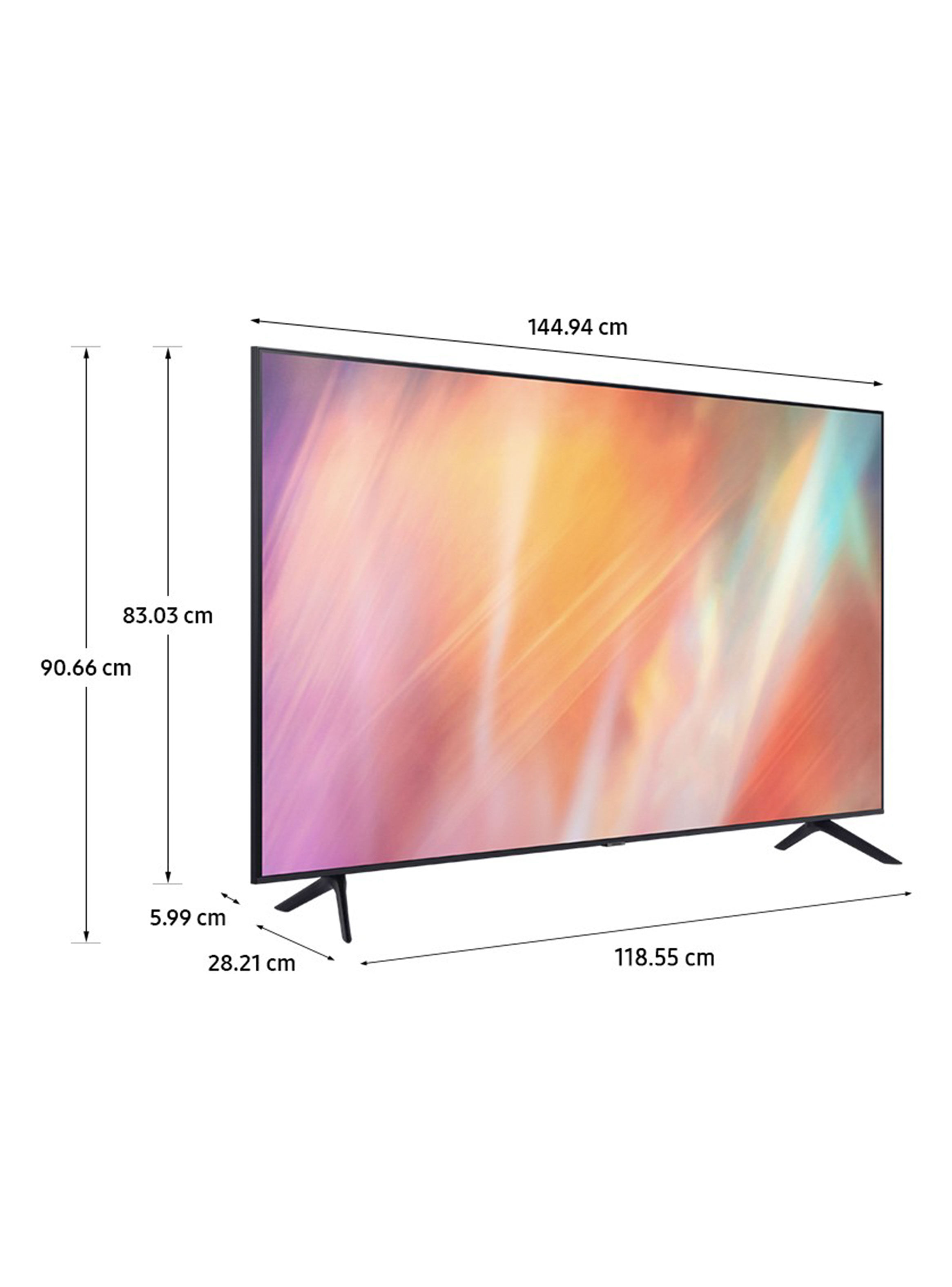 Pantalla Samsung 65 Pulgadas LED 4K Smart TV Serie 7090 a precio de socio