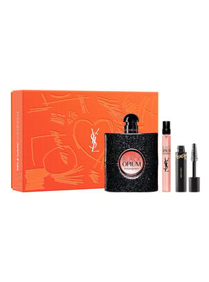 Set Perfume Black Opium EDP Mujer 90ml + 10ml + Mini Lash Clash,,hi-res
