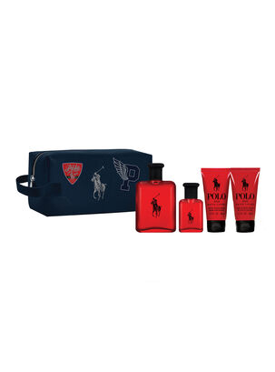 Set Perfume Polo Red EDT Hombre 125 ml + 40 ml + 50 ml Hair and Body Wash + 75 g After Shave Ralph Lauren ,,hi-res