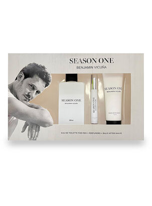 Set Perfume Season One EDT Hombre 100 ml + Gel After Shave Benjamín Vicuña,,hi-res