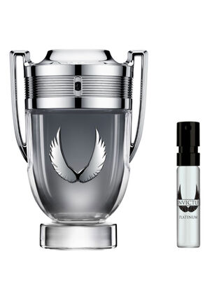 Set Perfume Invictus Platinum EDP 100 ml + Mini EDP 1.5 ml,,hi-res
