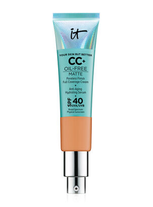 Base de Maquillaje Antiedad  Your Skin But Better CC+ Oil Free With SPF 40+ Tan,Tan,hi-res