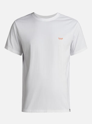 Polera  Logotipo Back Print T-Shirt ,Blanco,hi-res