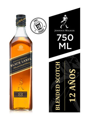 Whisky Johnnie Walker Black Label 750 ml,,hi-res