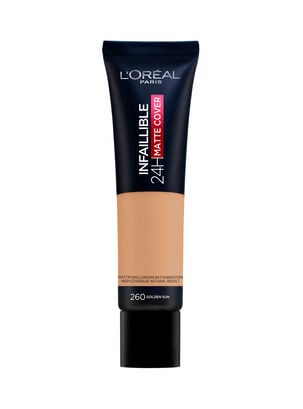 Base Maquillaje Infallible Matte Cover L'Oréal,Solell Dore,hi-res