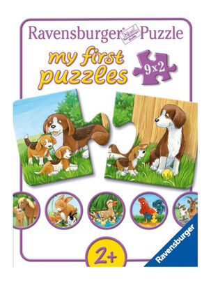 Ravensburger Mi primer puzzle Familias de Animales Caramba,,hi-res