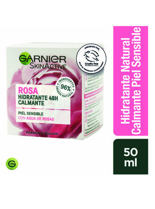 Crema Garnier Skin Active Hidratante Natural Rosas                        ,,hi-res