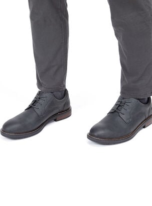 Zapato Casual Diseño Cuero Casper 35423 Hombre,Negro,hi-res