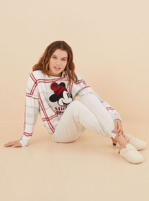 Pijama Polar 3D Mickey Mouse,Marengo,hi-res
