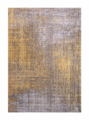 Alfombra Handwoven Abstract Mostaza 140 x 200 cm,,hi-res