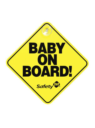 Letrero Safety 1st Baby on Board Amarillo Safety 1st,,hi-res
