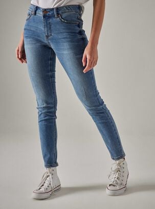 Jeans Skinny 5 Bolsillos,Azul,hi-res