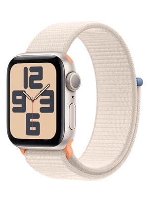 Apple Watch SE GPS 40mm Caja Aluminio y Correa Loop Blanco Estelar,,hi-res