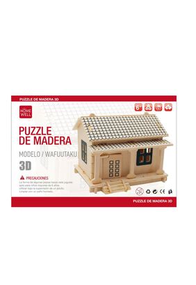 Puzzle de Madera Modelo Casa Wafuutaku 3D,hi-res